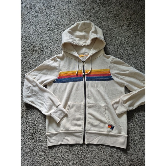 Aviator Nation Women Hooded Jacket - Small - Picture 1 of 8